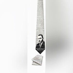 Martin Luther King tie set with Hanky  Black History